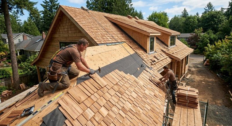 Wood Roofing Installation in Canton, OH