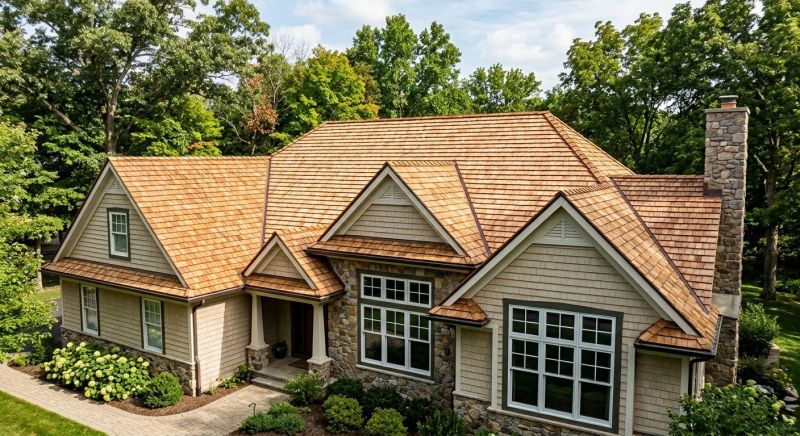 Wood Roofing Installation in Cuyahoga Falls, OH