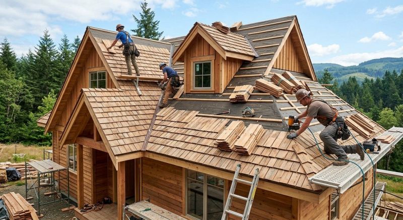 Wood Roofing Installation in Homeworth, OH