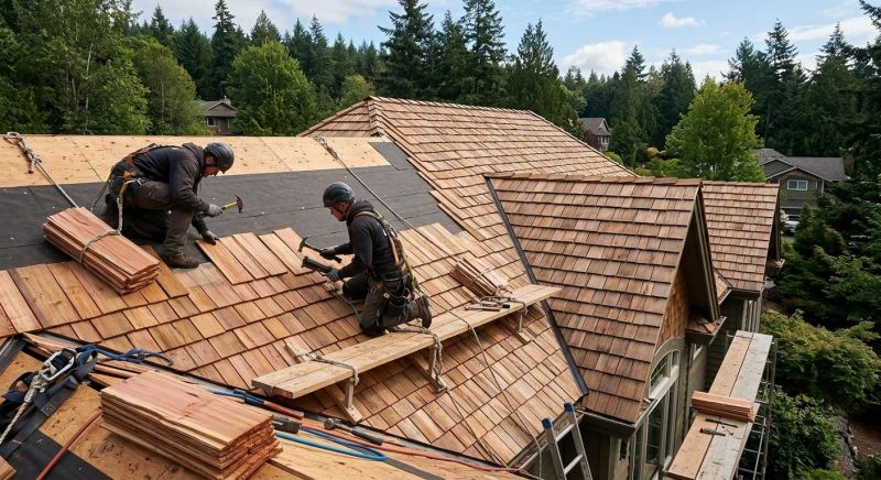 Wood Roofing Installation in Massillon, OH