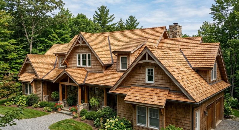 Wood Roofing Installation in Summit County, OH