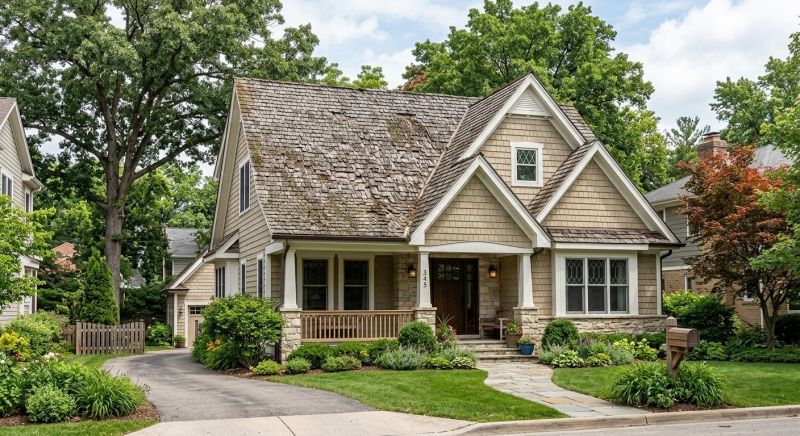 Wood Shake Roof Replacement in North Canton, OH