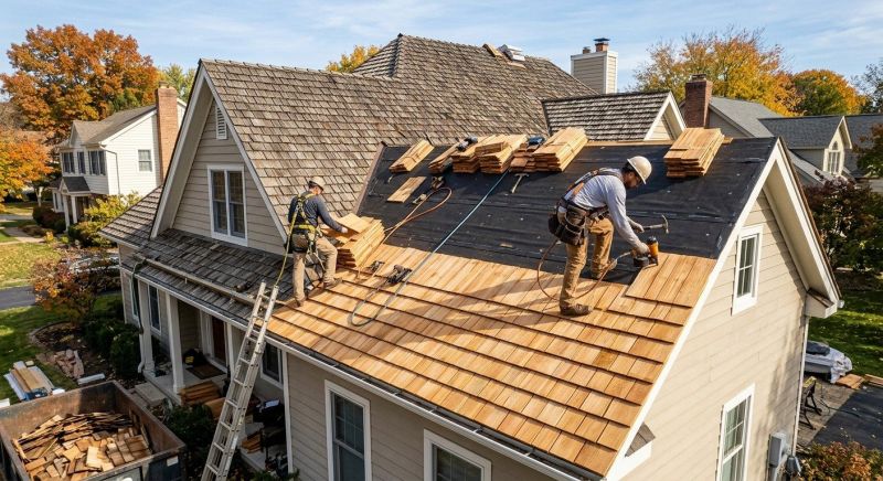 Wood Shake Roof Replacement in Rittman, OH