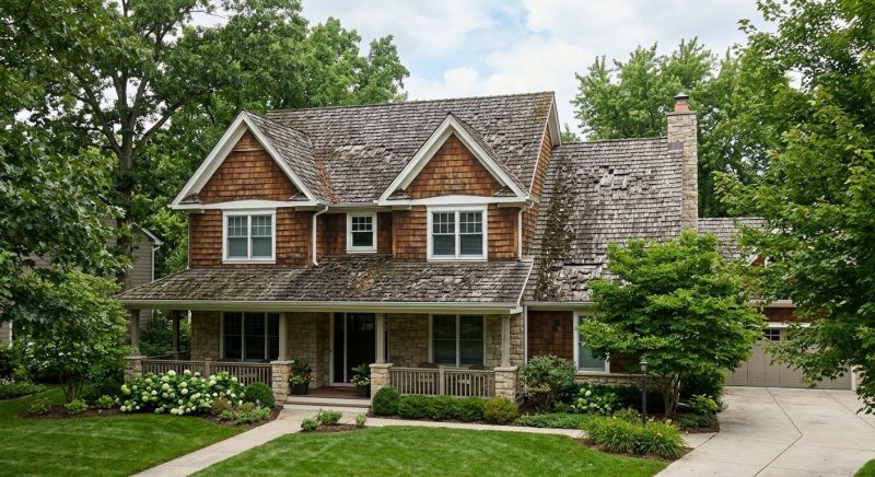 Wood Shake Roof Replacement in Tallmadge, OH