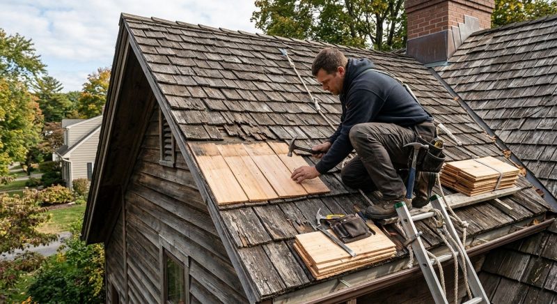 Wood Shingles Repair in Rittman, OH